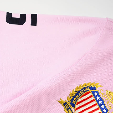 UNICORN Short-Sleeve Polo Shirt for Men, Pink Pure, Slim Fit xs s m l xl xxl xxxl