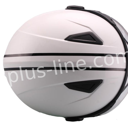 Scooter bromfiets zomerhelm jet helm vito moda notte roof boxer maten xs s m l xl xxl | Scooterhelm