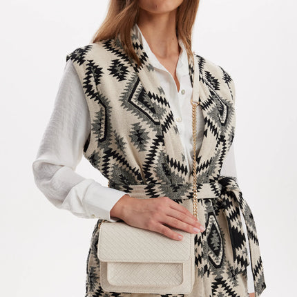 UNICORN Women's bag black and beige one size