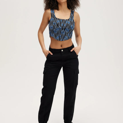 UNICORN Women's trousers black green white xxs xs s m l xl