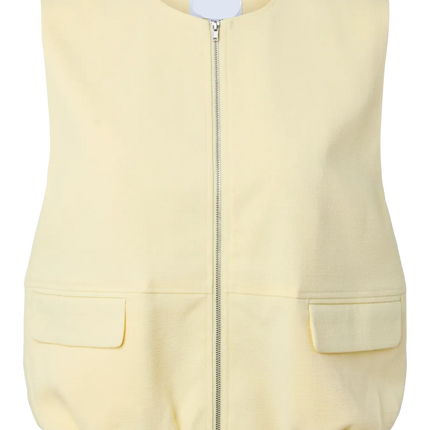 Aleah gilet French vanilla