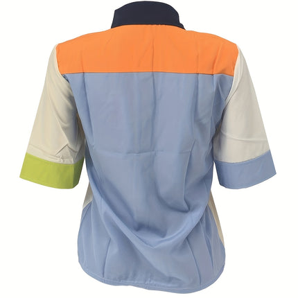 UNICORN Summer Fashion Casual Color Block Shirt s m l xl xxl
