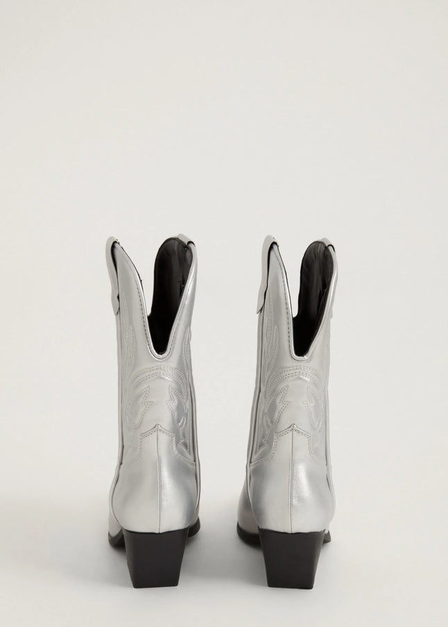UNICORN Women's boots cowboy silver 36 37 38 39 40 41