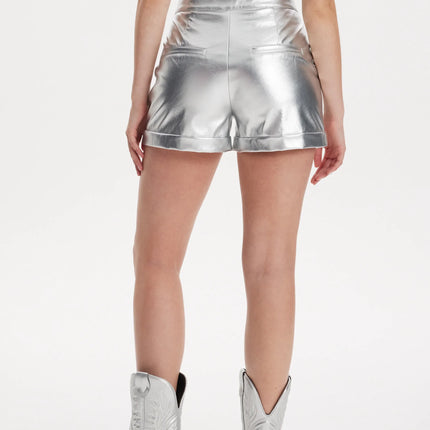 UNICORN Women's shorts silver xs s m l xl