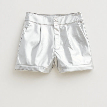 UNICORN Women's shorts silver xs s m l xl