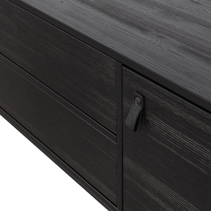 UNICORN Silas TV cabinet 180 cm oak decor 61x180x44 cm