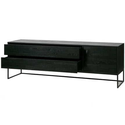UNICORN Silas TV cabinet 180 cm oak decor 61x180x44 cm