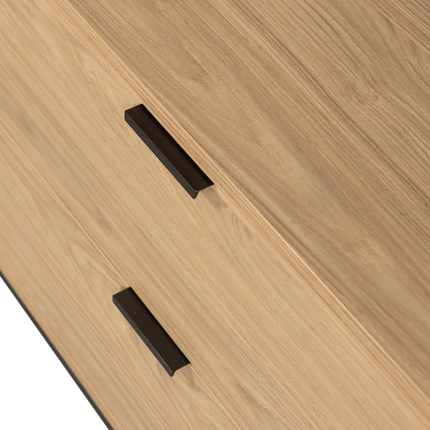 UNICORN Silas TV cabinet 180 cm oak decor 61x180x44 cm