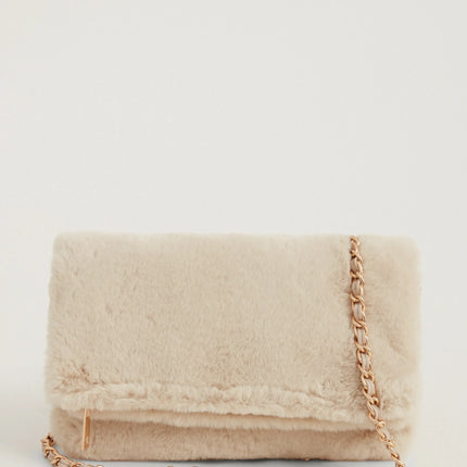 UNICORN Women's shoulder bag soft woolly beige one size