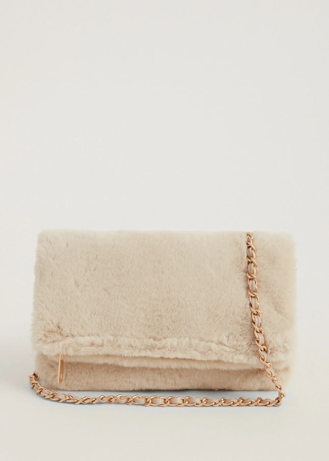 UNICORN Women's shoulder bag soft woolly beige one size