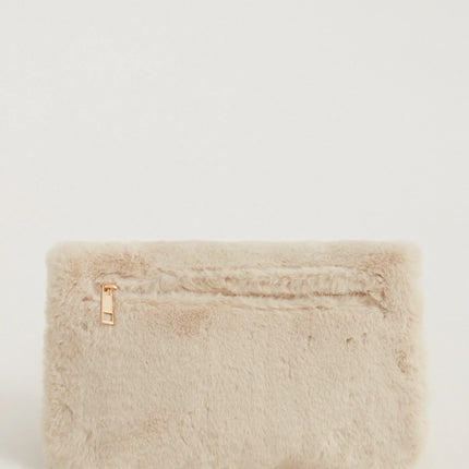 UNICORN Women's shoulder bag soft woolly beige one size