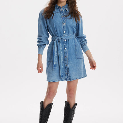 UNICORN Women's dress denim blue xs s m l xl
