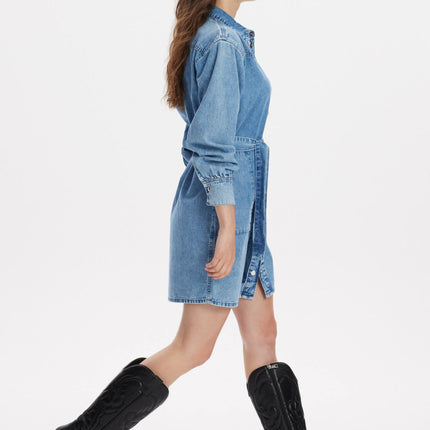 UNICORN Women's dress denim blue xs s m l xl