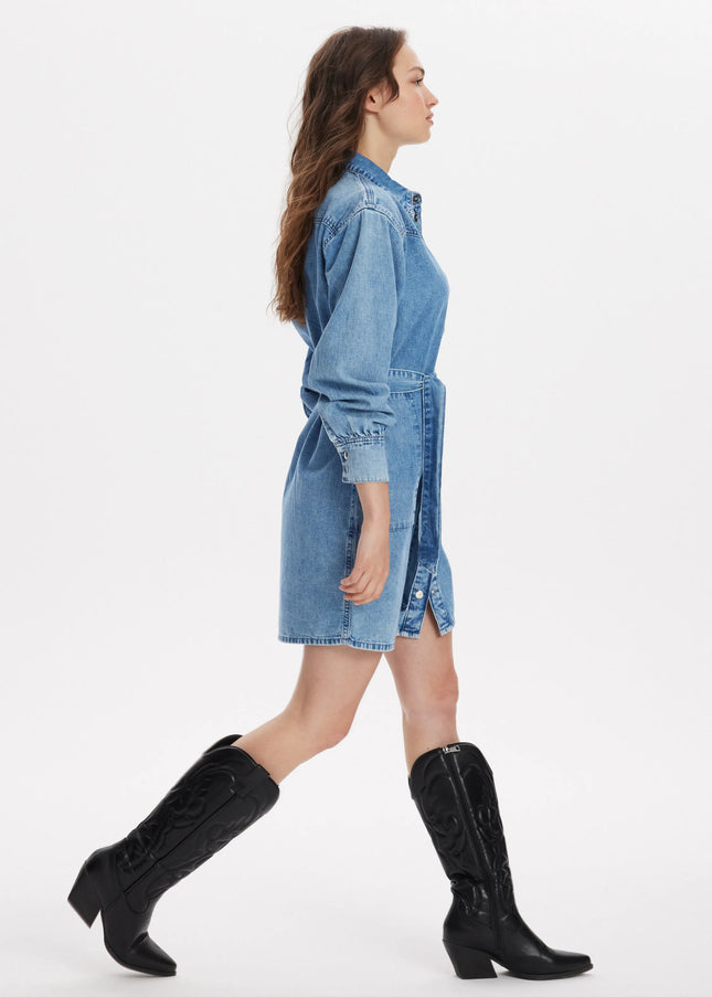 UNICORN Women's dress denim blue xs s m l xl