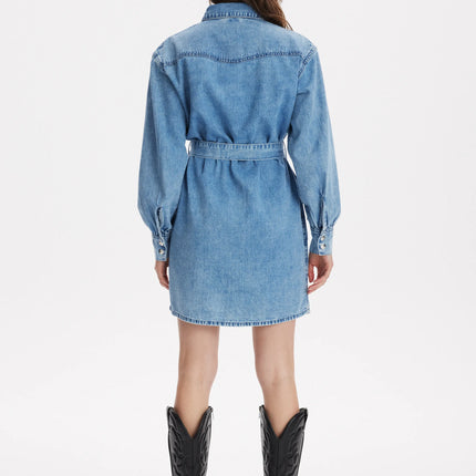 UNICORN Women's dress denim blue xs s m l xl