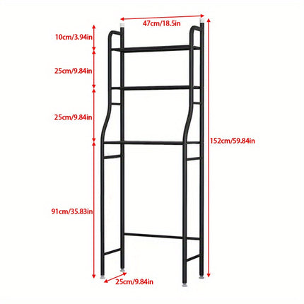 UNICORN 3-Tier Bathroom Storage Shelf Over-The-Toilet Organizer