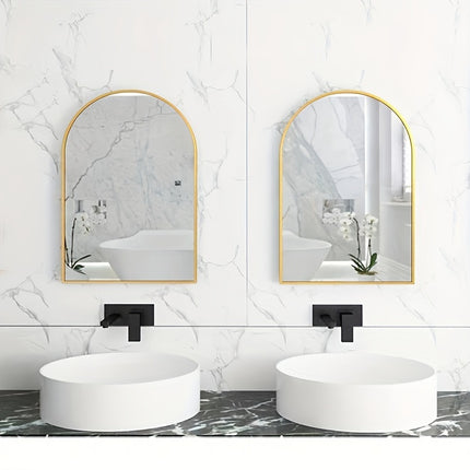 UNICORN Bathroom Mirror Space Aluminum Frame Golden, Black, White, And silvery Colors
