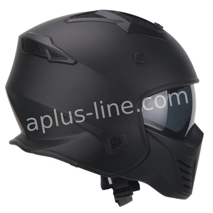 Scooter bromfiets zomerhelm jet helm vito bruzano roof boxer maten xs s m l xl xxl | Scooterhelm