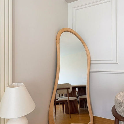 Liera - Organische Houten Spiegel 180x80 cm