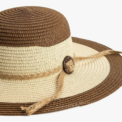 UNICORN Women's beach hat brown beige
