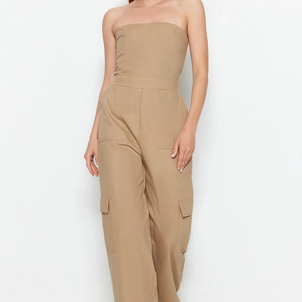 UNICORN Women's jumpsuit beige black xs s m l xl