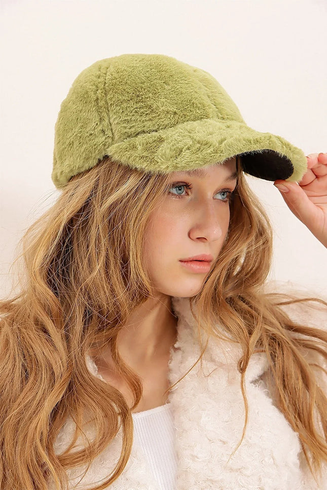 UNICORN Women's cap woolly blue green pink