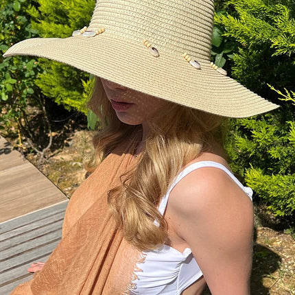 UNICORN Women's summer straw hat beige one size