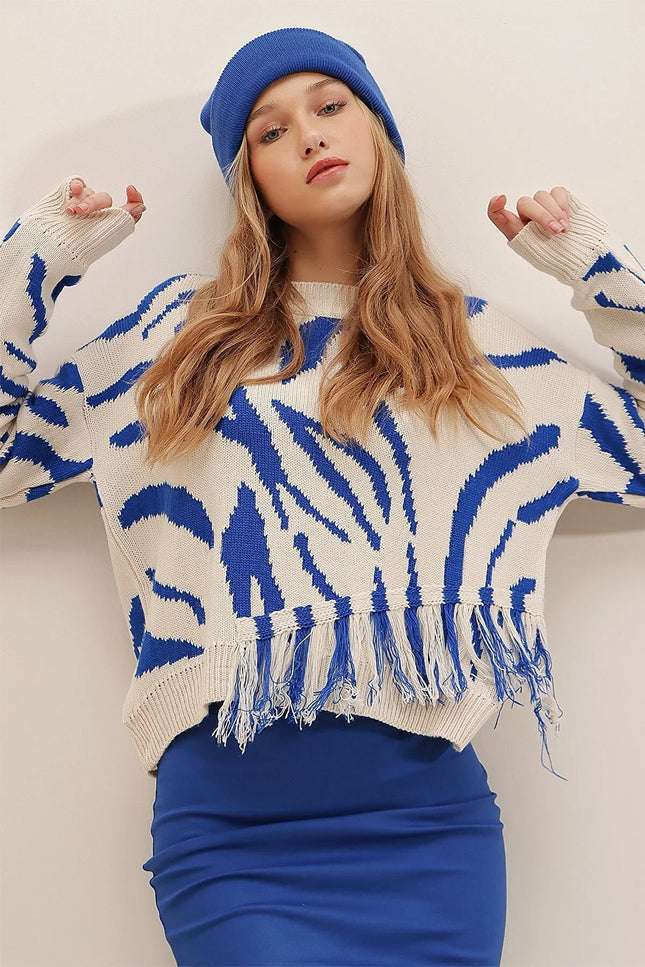 UNICORN Women's sweater blue pink s m l xl
