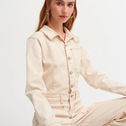 UNICORN Women's jumpsuit light beige s m