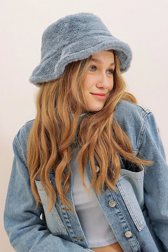 UNICORN Women's hat woolly blue
