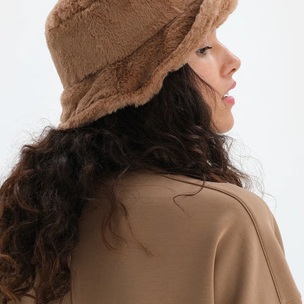 UNICORN Women's hat soft woolly brown one size