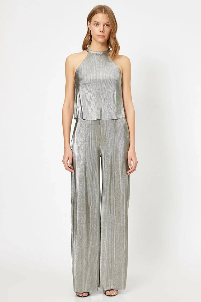 UNICORN Women's jumpsuit silver xs s m l xl