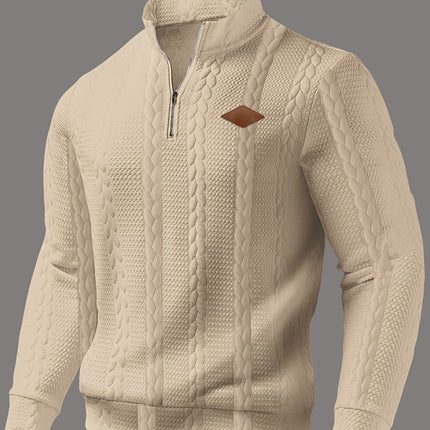 UNICORN Casual Polo, Zip-Up Collar Pullover, Men'S Henley Shirt s m l xl xxl xxxl