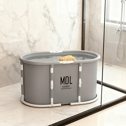 UNICORN Portable Foldable Bathtub for Adults Large Capacity Full Body Soaking Tub