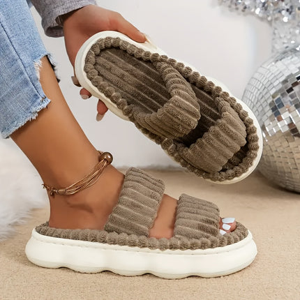 UNICORN Women's Indoor Comfortable Non-Slip Thick-Soled Two-Strap 37 39 41 42 44