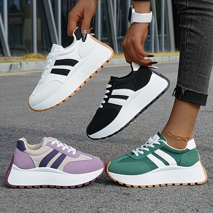 UNICORN Women'S Casual Athletic Shoes Thick Sole Height-Increasing Versatile