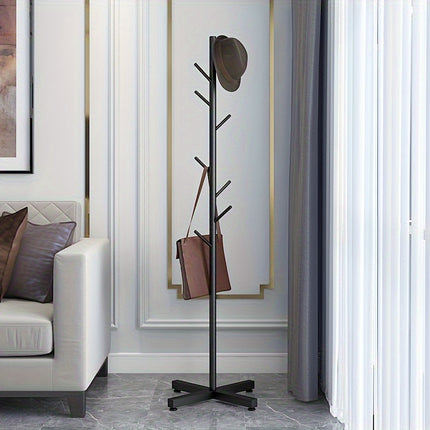 UNICORN Freestanding Metal Coat Rack golden/black/white