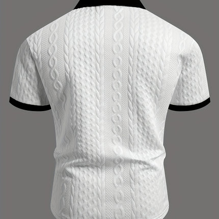 UNICORN Breathable Italian-style Color-blocked Light-mature Trendy Men's Shirt s m l xl xxl