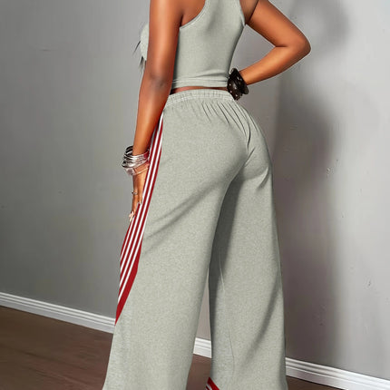 UNICORN Women's Standard Size American Retro Y2K Hot Style 2pcs Set s m l xl xxl