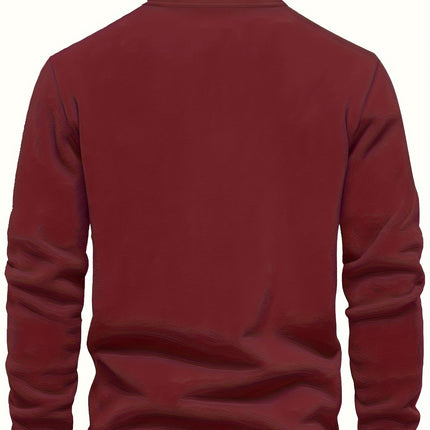 UNICORN Men's Sweatshirt with Stand-Up Collar, Half-Zip, Long Sleeves s m l xl xxl