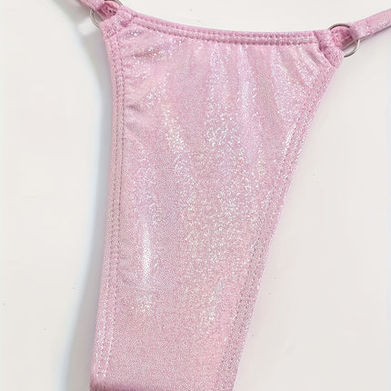 UNICORN Solid Color Hot And Sexy Triangle Cup Bikini xs s m l xl
