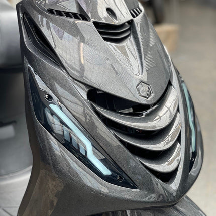 Piaggio Zip Kappenset SP 5 delig Psychedelic Zwart Grijs 2005 t/m 2023
