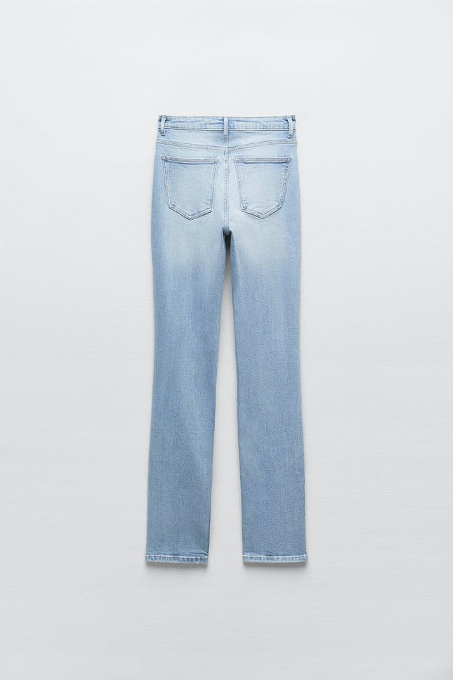 UNICORN Women's jeans with tears and holes, light blue, blue, xxs, xs, s, m, l, xl, xxl, xxxl