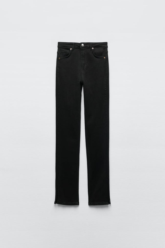 UNICORN Women's high-waisted jeans black xxs xs s m l xl xxl xxxl
