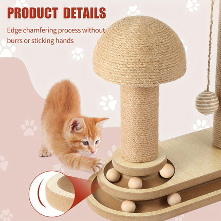 UNICORN Cat Scratching and Sharpening Post Suitable for Indoor Cats and Various Breeds