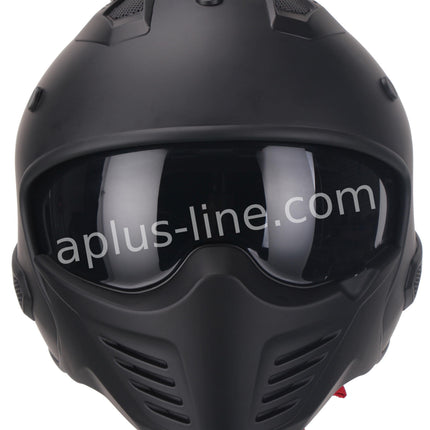 Scooter bromfiets zomerhelm jet helm vito bruzano roof boxer maten xs s m l xl xxl | Scooterhelm