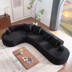 Black + Chenille + 5 Seats + Foam