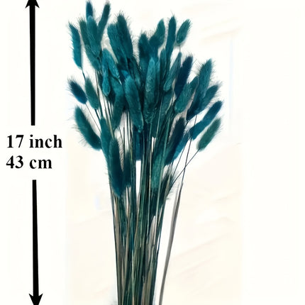 UNICORN 72 Artificial Teal Bunny Tail Grass Autumn Decor