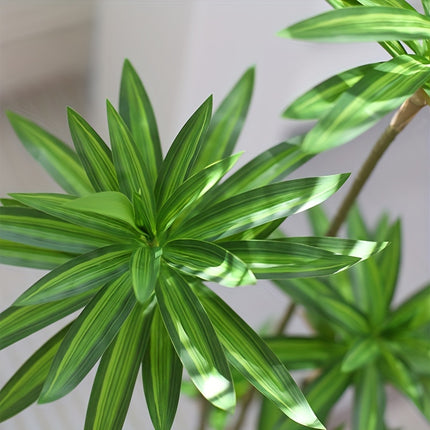 UNICORN Large Indoor Artificial Plant Resembling a Lily Bamboo