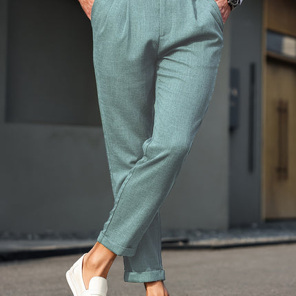 UNICORN Casual Fashion Versatile Suit with Pleated Long Pants s m l xl xxl